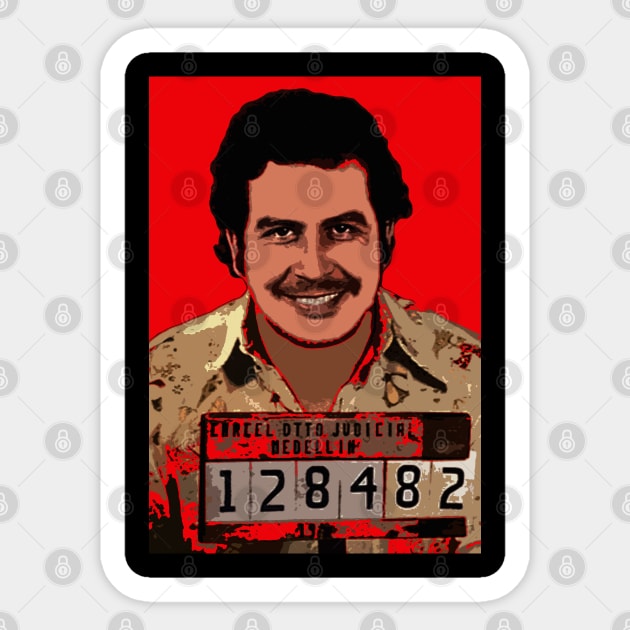 pablo escobar Sticker by oryan80